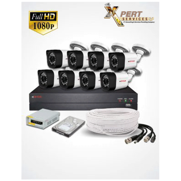 2MP - 8 FHD IP CAMERAS PACKAGE (Pollo)