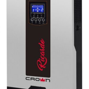 Crown-Micro Ricardo Plus VM-II RDIU-3KW-M (3000VA/3000W) Pure Sine Wave with MPPT Hybrid Solar Inverter