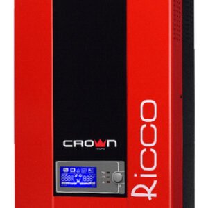 Crown-Micro Ricco (RIS 1200VA 720W) Simulated Sine Wave with MPPT Hybrid Solar Inverter