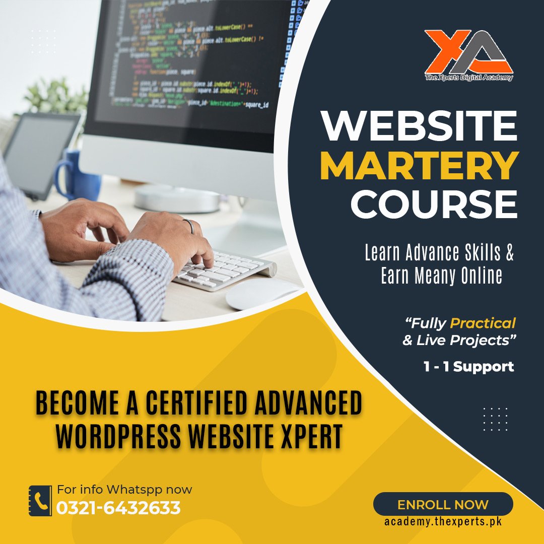 Advances Wordpress Website Mastery Course