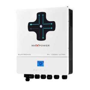 MaxPower SUNTRONIC PV 10000 ULTRA Single Phase Hybrid Solar Inverter – 8KW, Dual MPPT 10KW PV Input, 48V Battery, Parallel Up to 6 Units (AR-003084) | MaxPower Solar