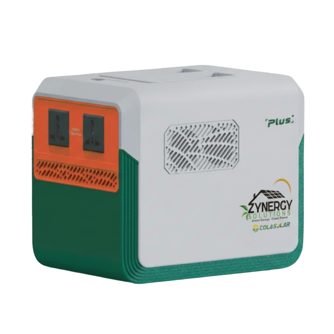 Zynergy ColaSolar Cola 1000 Pro – 500W Portable Solar Inverter with 1000Wh Built-In Lithium Battery (AR-003042) | Znergy Solar