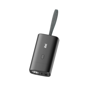 itel PowerEasy I 10000mAh 15W Power Bank with Built-in Type-C & Lightning Cable (Model A1123) (AR-002965) | itel Solar