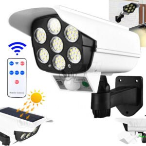 JD-2178T LED Solar Power PIR Motion Sensor Wall Light With Remote Control IP65 Waterproof in Pakistan (AR-001898) | Alladin Store Solar