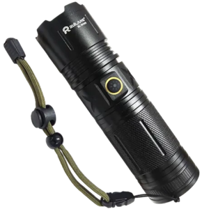 Ruilang RL-W409 High Power Telescopic Rechargeable Super P90 FlashLight (AR-000954) | Alladin Store Solar