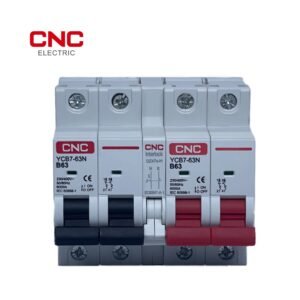 CNC YCB7-63N MTS Breaker Type 2P+2P AC 230/400V 63A (AR-002919) | CNC Electric Solar