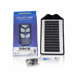 Sogo Solar Lamp DM-500 Solar Street Light IP66 | High-Power Outdoor LED Lighting (AR-002628) | Alladin Store Solar