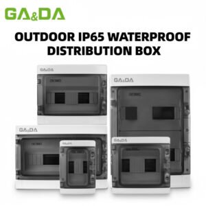 GA&DA Plastic Distribution Box IP65 GDA – Waterproof Electrical Enclosure for Safe Power Distribution (AR-002847) | GA&DA Solar