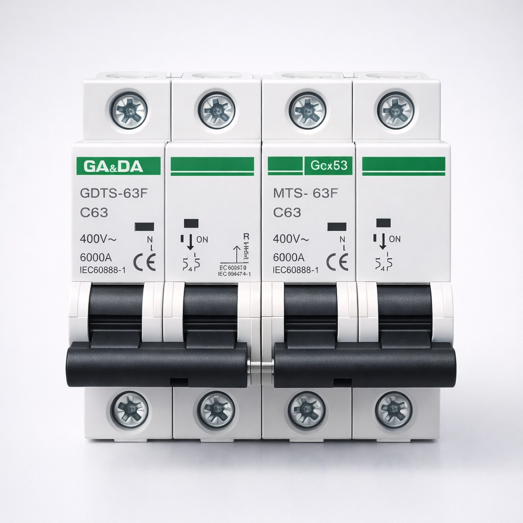 GA&DA GDTS-63F 2P+2P AC MTS 63A 400V – Reliable Manual Transfer Switch for Dual Power Systems