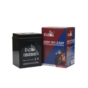 DJDC 12V 2.5Ah Maintenance-Free Motorcycle Battery – Durable, Reliable & Long-Lasting Power (AR-002782) | DJDC Solar