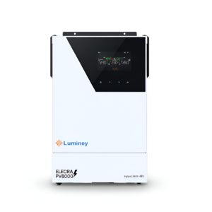 Luminey Elecra 6kW Hybrid Solar Inverter with PV 8000 | 48V | Dual Output | Touch LCD Display (AR-002754) | Luminey Solar