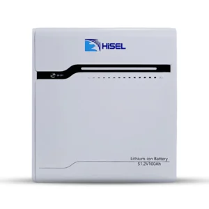 Hisel Wall Mounted LiFePO4 Battery 51.2V 100Ah 5KWH