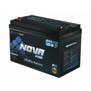 Tecno Solar Nova Cube TSI-1200 12.8V 100Ah LiFePO₄ Battery – 1280Wh Deep Cycle Solar Battery with BMS & IP65 Protection (AR-002951) | Tecno Solar Solar