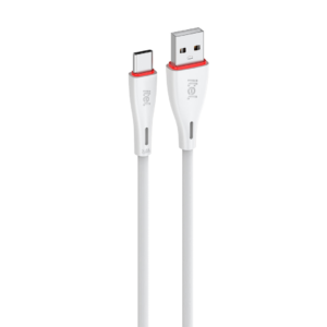 itel ICD-L24s Type-C Data Cable | 2.4A Fast Charging, 480Mbps Sync, 1m Durable PVC Cable (AR-002986) | itel Solar