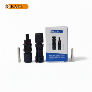 KAEL MC4 Solid Pin Connector 60A 1500V DC 10mm – High Current Solar PV Connector (AR-002726) | KAEL Solar