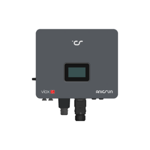 Aniscun 6kW VIOX 6 Single Phase Hybrid Inverter – IP66 Solar Inverter with 550V PV Input & Touch LCD Display (AR-003035) | anicsun Solar