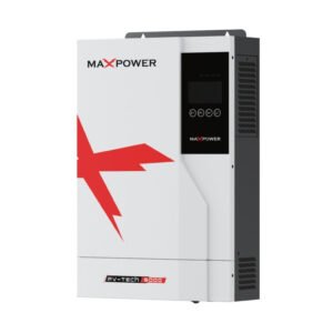 MaxPower PV TECH 5000 Single Phase Hybrid Solar Inverter – 3.6KW, 5000W PV Input, 24V Battery, MPPT, Pure Sine Wave (AR-003082) | Alladin Store Solar