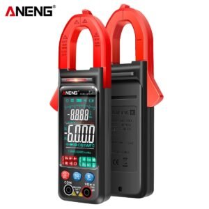 ANENG ST212 Digital Clamp Meter 6000 Counts DC/AC Current 400A Amp Multimeter Large Color Screen Voltage Tester Car Hz NCV Ohm (AR-000010) | Test Instruments Solar