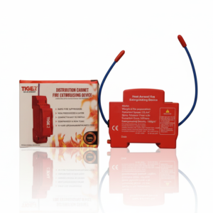 Tiger Fire Extinguishing Device Din rail for Distribution box | Automatic Electrical Fire Suppression System (AR-002881) | Alladin Store Solar