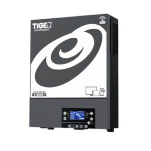 Tiger T-9500+ Gold Series 6.5kW Hybrid Solar Inverter With 9500W PV  | Built-in WiFi | Pure Sine Wave | Dual Inputs | Three Outputs (AR-002817) | Tiger Solar Solar