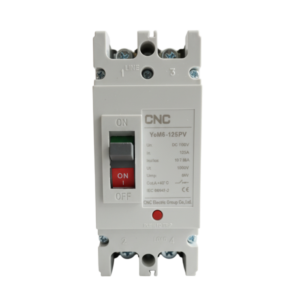 CNC YeM6-125PV DC MCCB 125A 1000V | Solar PV Circuit Breaker Protection (AR-002874) | CNC Electric Solar