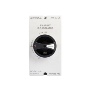 Kripal UKPD32 PFL A4B DC Isolator Switch 1500V 4-Pole 32A IP66 | Solar DC Disconnect Switch (AR-002745) | Alladin Store Solar