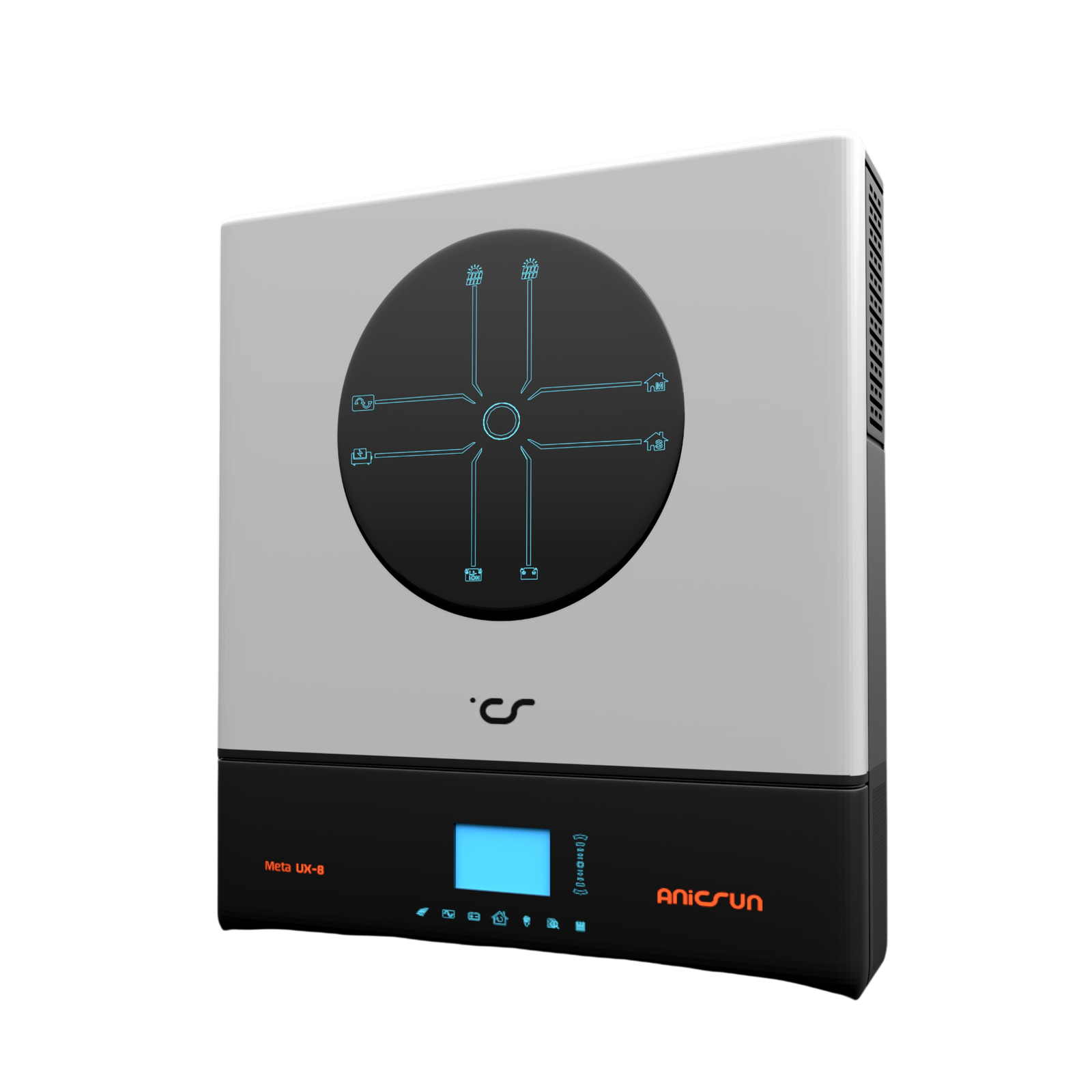 Anicsun Meta UX 8kW Off-Grid Single Phase Inverter – WiFi Enabled with 2.8” LCD & Parallel Function (AR-003040) | anicsun Solar