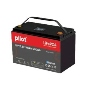 Pilot 1.28kWh 12.8V 100Ah Lithium Battery IP65 (3Y) - The Xperts | Best Price in Pakistan